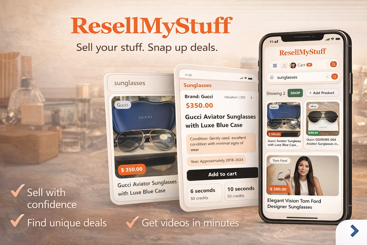 ResellMyStuff website screenshot